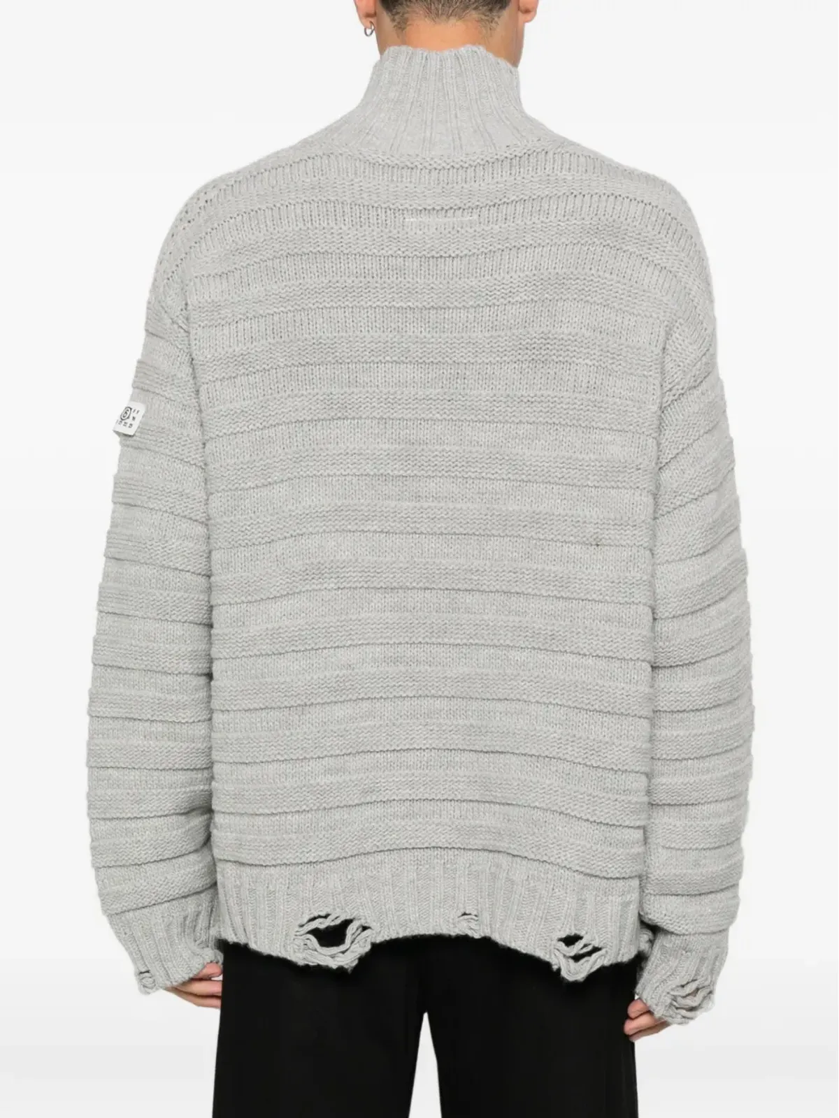 MM6 Maison Margiela タートルネック ニットセーター - 画像4