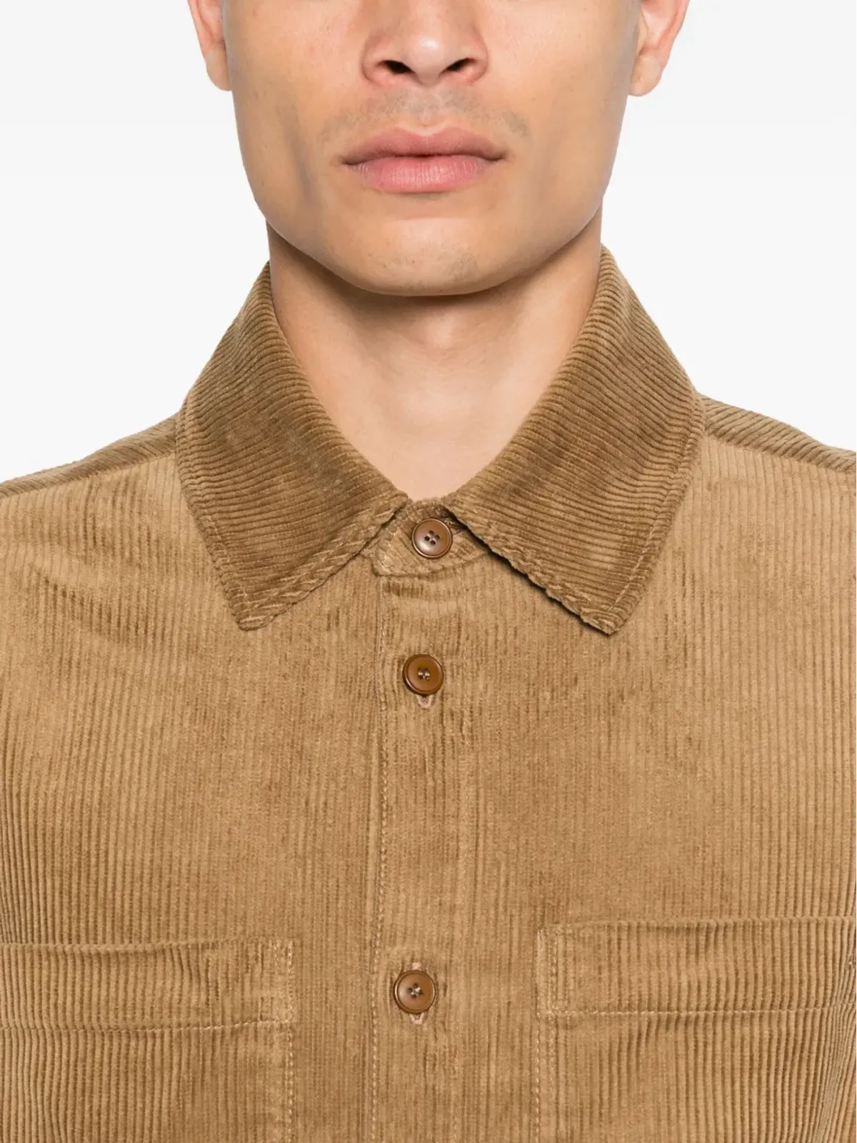 A.P.C. コーデュロイ シャツジャケット - 画像5