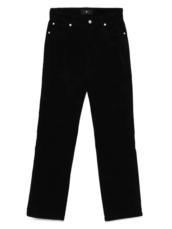 7 For All Mankind 7 For All Mankind エアウェフトジーンズ ブラックの商品画像