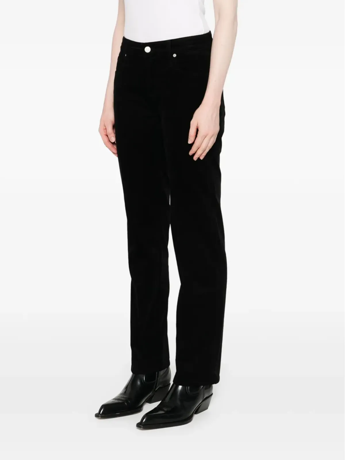 7 For All Mankind エアウェフトジーンズ ブラック - 画像3