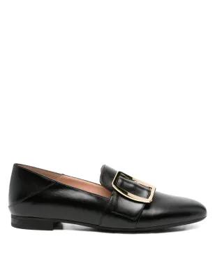 Bally Janelle バックル レザー ローファー - サムネイル1