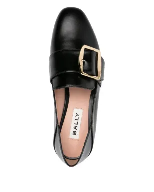 Bally Janelle バックル レザー ローファー - サムネイル4