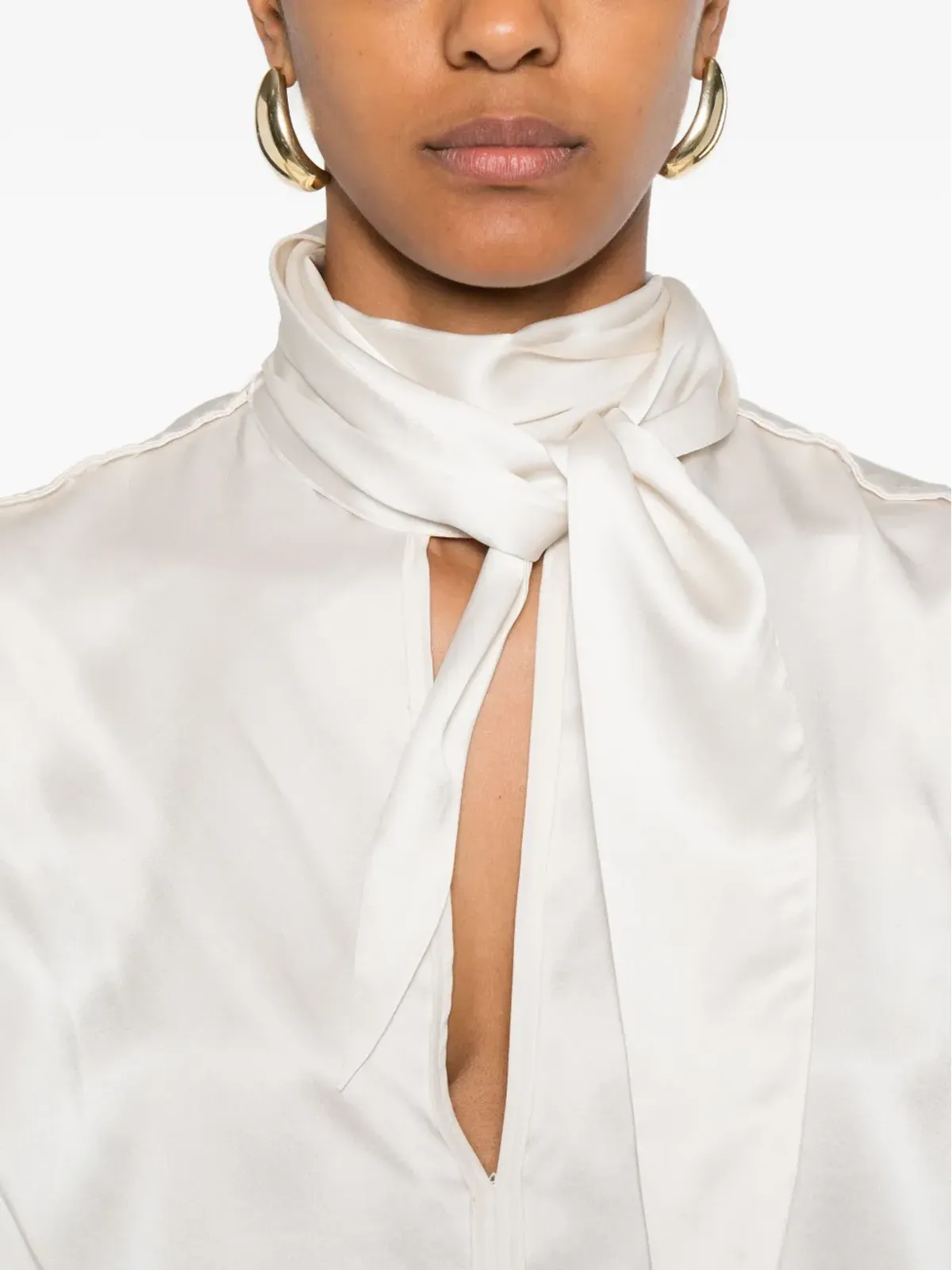 Dorothee Schumacher キーホールネック ノースリーブ ブラウス - 画像5