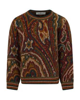 ETRO KIDS ペイズリーパターンセーター - サムネイル1