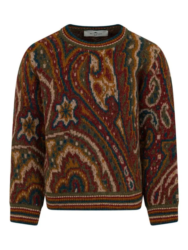 ETRO KIDS ETRO KIDS ペイズリーパターンセーターの商品画像
