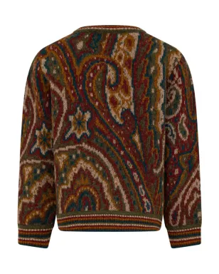 ETRO KIDS ペイズリーパターンセーター - サムネイル2