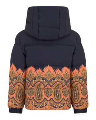 ETRO KIDS ペイズリープリント フード付きジャケット - サムネイル2