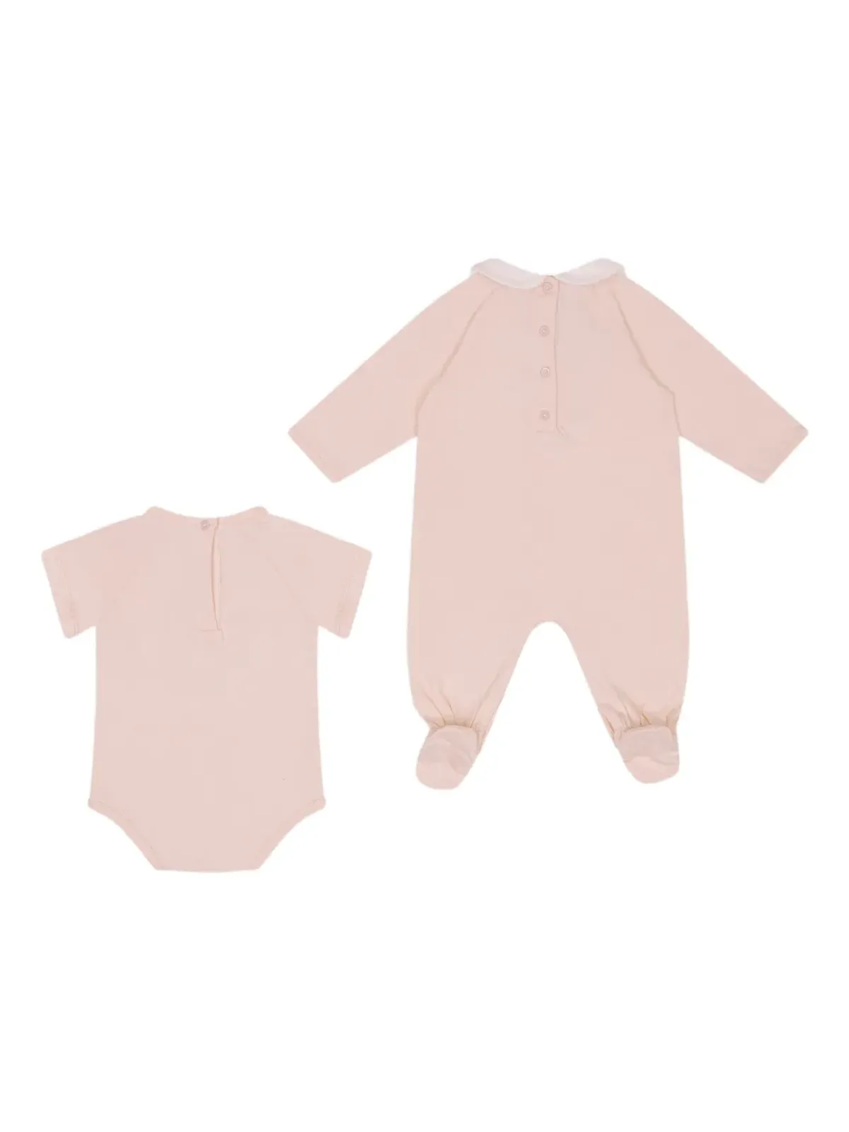 ETRO KIDS ペガサス柄プリント ボディスーツ セット - ピンク - 画像2
