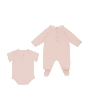 ETRO KIDS ペガサス柄プリント ボディスーツ セット - ピンク - サムネイル2