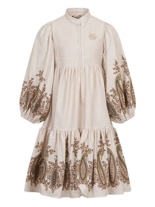 ETRO KIDS ETRO KIDS ペイズリープリント ティアードドレスの商品画像