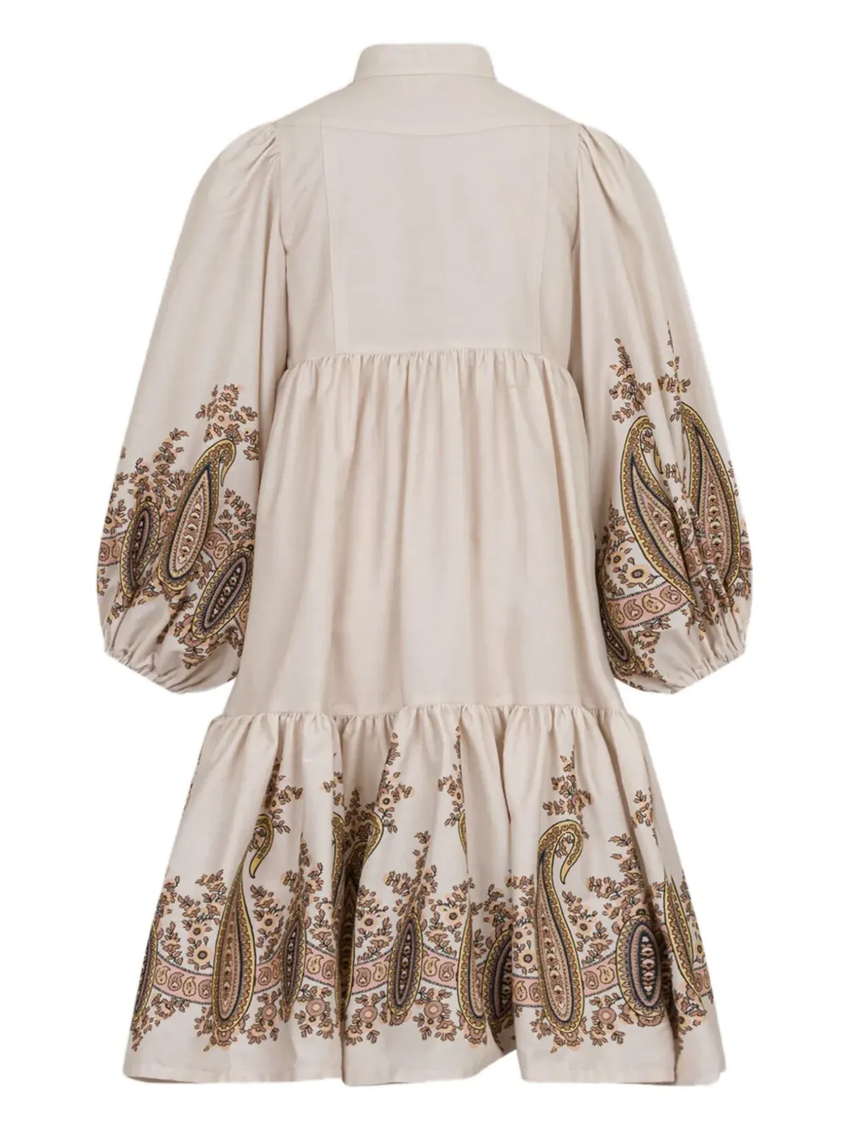 ETRO KIDS ペイズリープリント ティアードドレス - 画像2