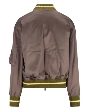 Vivienne Westwood ジップファスナー付きリブトリム ボンバージャケット - サムネイル2