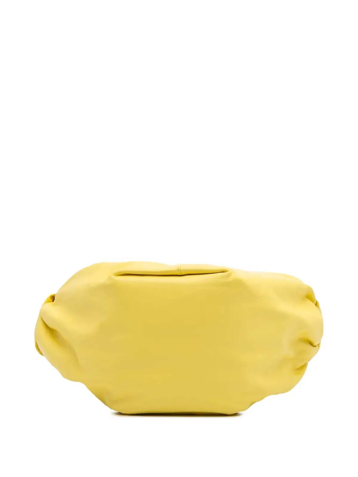Bottega Veneta Pre-Owned ミニ カーフスキン ダブルノット ハンドバッグ - イエロー - 画像4