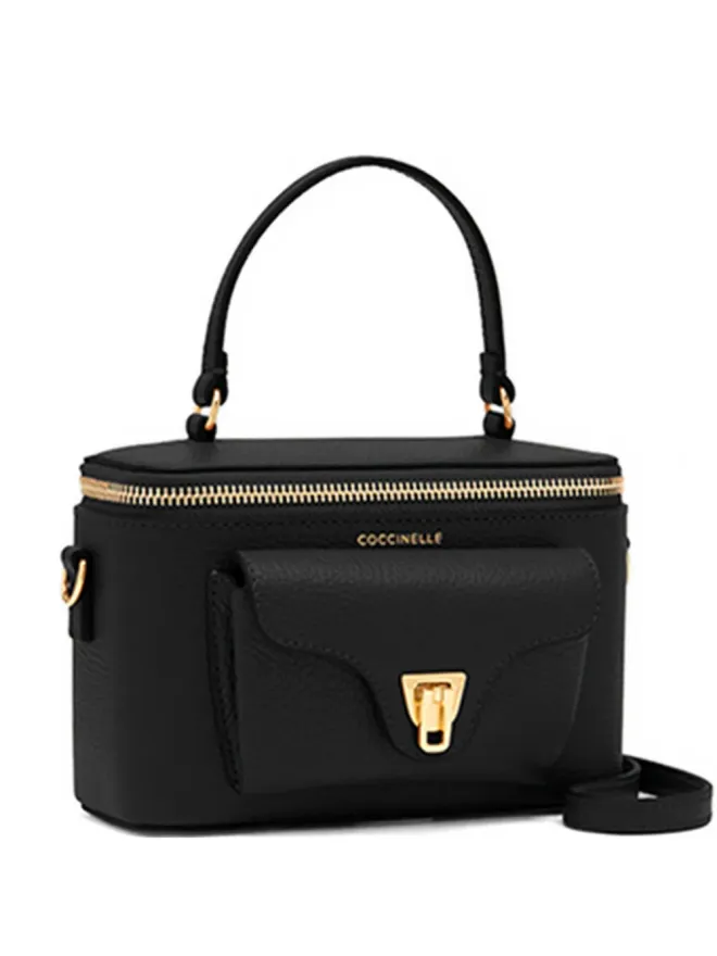 Coccinelle Coccinelle ミニジップトップサッチェルバッグ - ブラックの商品画像