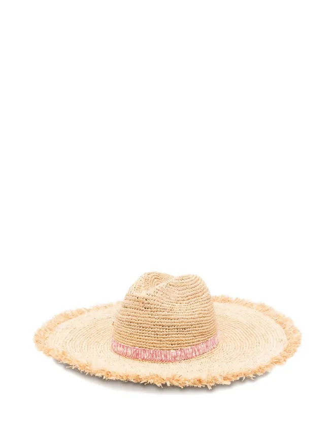 Borsalino Borsalino フリンジ付きストローハットの商品画像