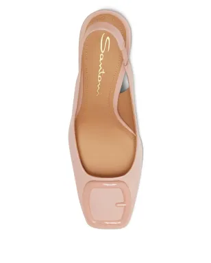 Santoni バックルディテール スリングバックパンプス - サムネイル2