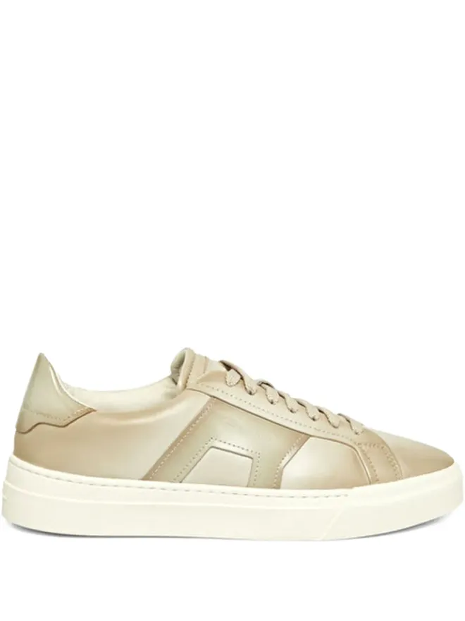 Santoni Santoni レザーパネルドスニーカー - Neutralsの商品画像