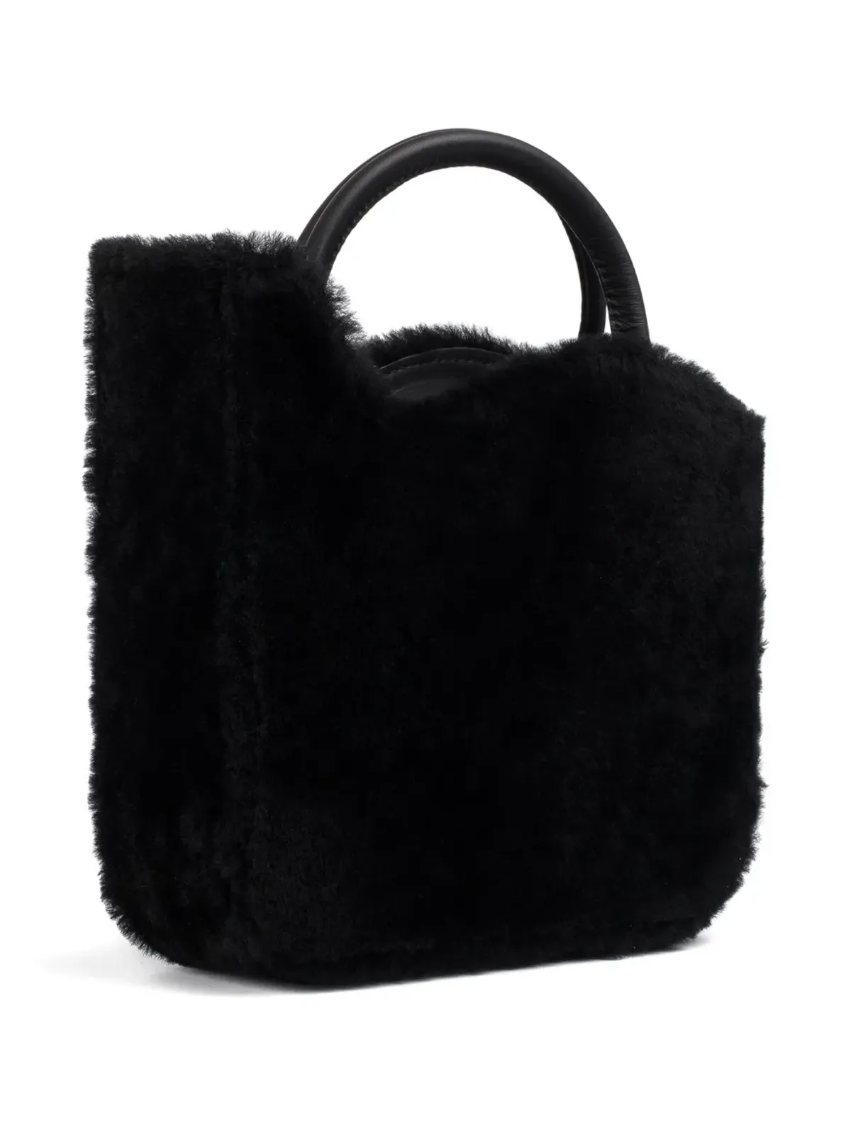 Le Silla 小さめ Ivy shearling トートバッグ - 画像2