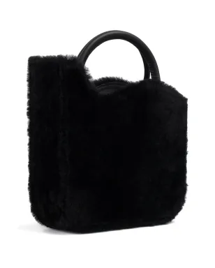 Le Silla 小さめ Ivy shearling トートバッグ - サムネイル2