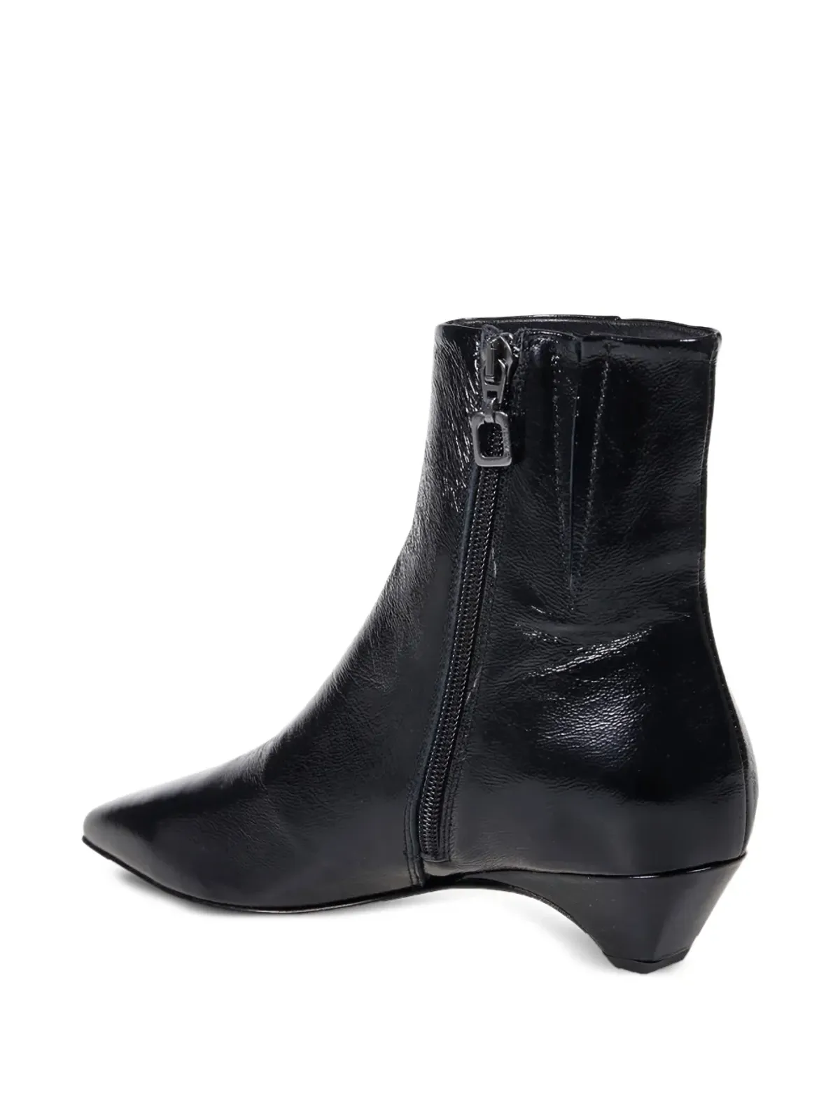 Carel Paris ジップディテール ローヒール ブーツ - 画像4