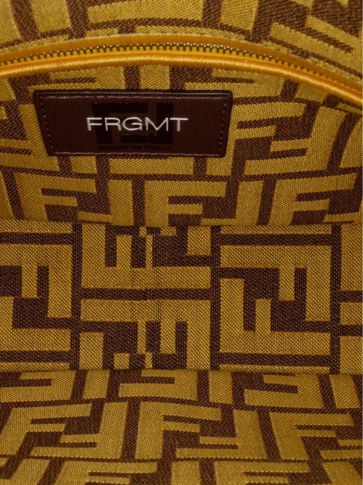 Fendi Pre-Owned エンブロイダード キャンバス バゲット サッチェル - 画像5