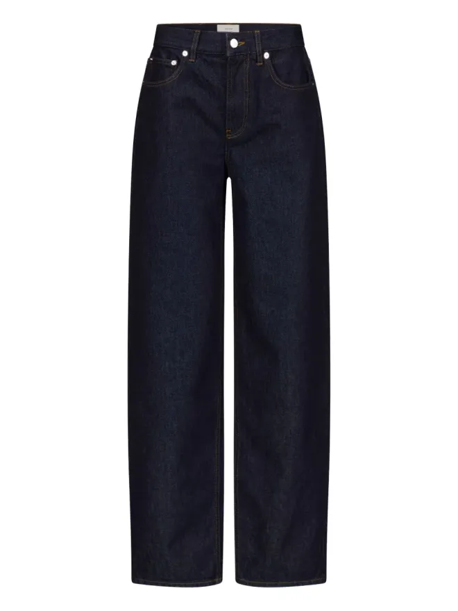 Loulou de Saison LouLou de Saison サムール ファイブポケット ロゴパッチ ジーンズの商品画像