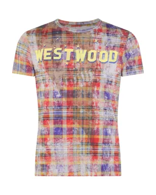 Vivienne Westwood プレイド柄 Westwood Tシャツ - サムネイル1