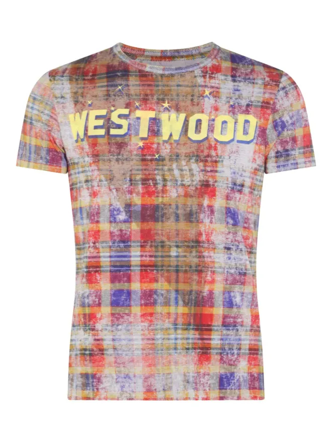 Vivienne Westwood Vivienne Westwood プレイド柄 Westwood Tシャツの商品画像