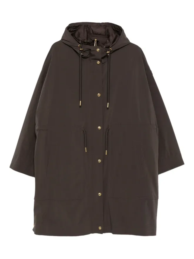 Moncler Moncler ドローストリングウエストのフード付きコートの商品画像