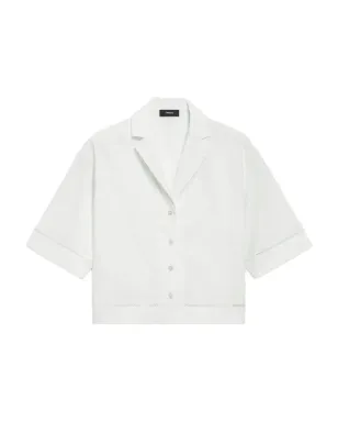 Theory ポプリンシャツ - White - サムネイル1