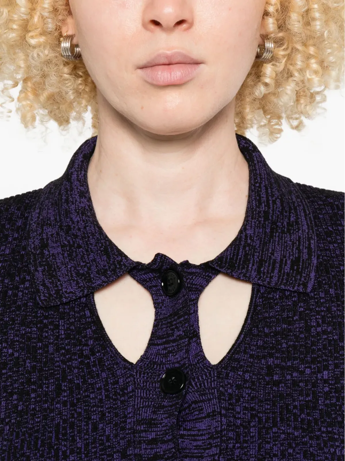 Patrizia Pepe ポロネックニットミディドレス - 画像5