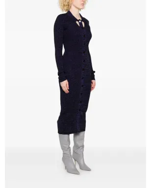 Patrizia Pepe ポロネックニットミディドレス - サムネイル3