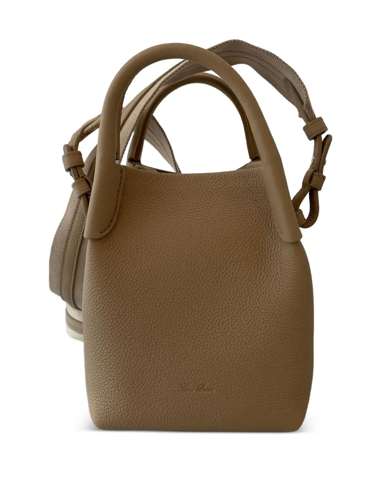 Loro Piana マイクロベールレザー トートバッグ - 画像1