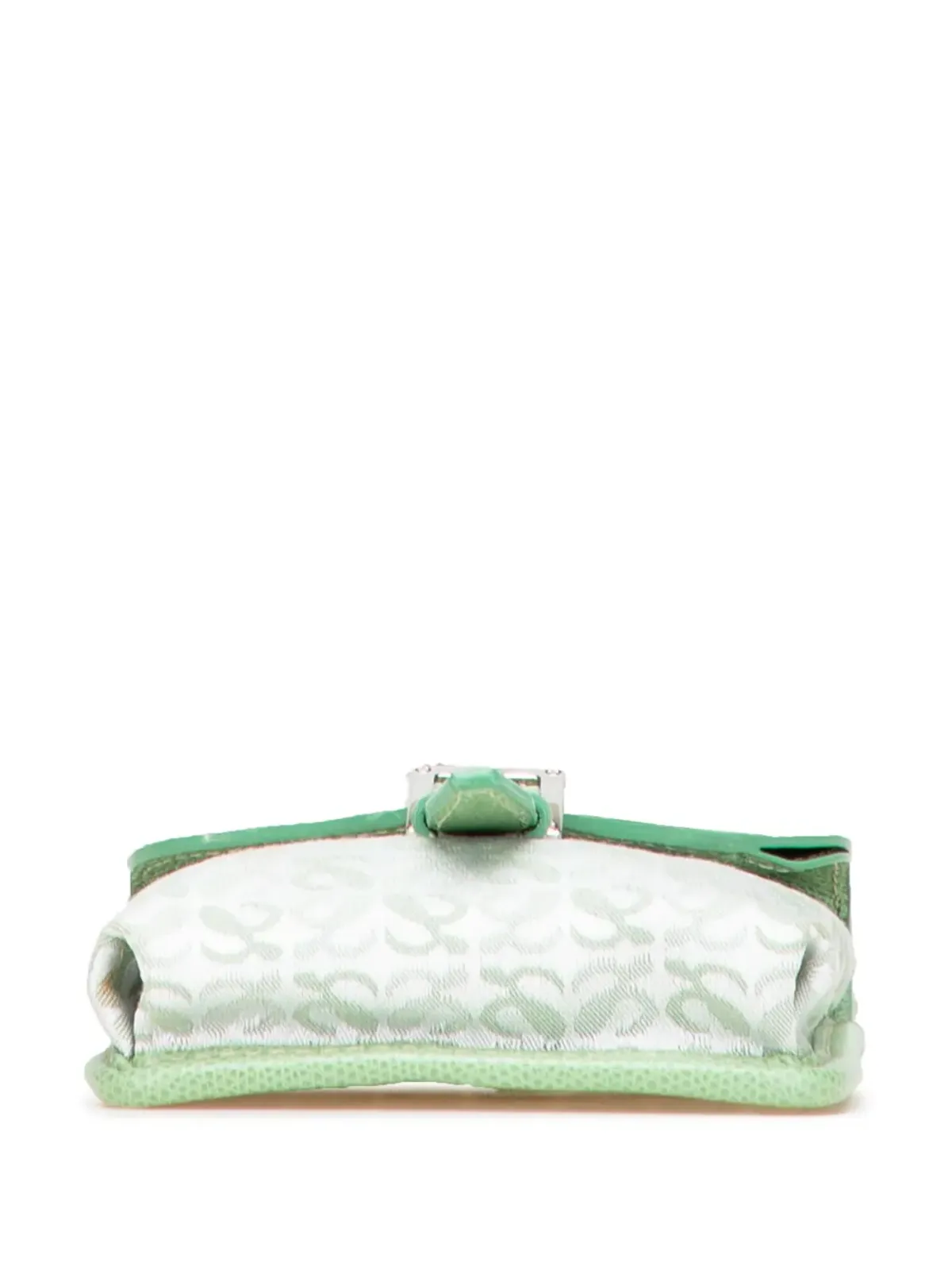 Loewe Pre-Owned 2007 Anagram Canvas crossbody bag - Green - 画像4