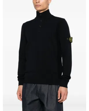 Stone Island ハイネックボタンセーター - サムネイル3