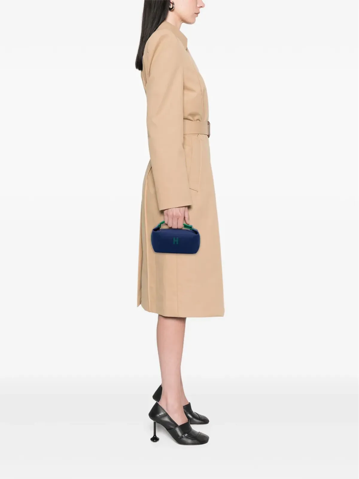 Hermès Pre-Owned 小型キャンバス Bride A Brac Case バニティバッグ - 画像2