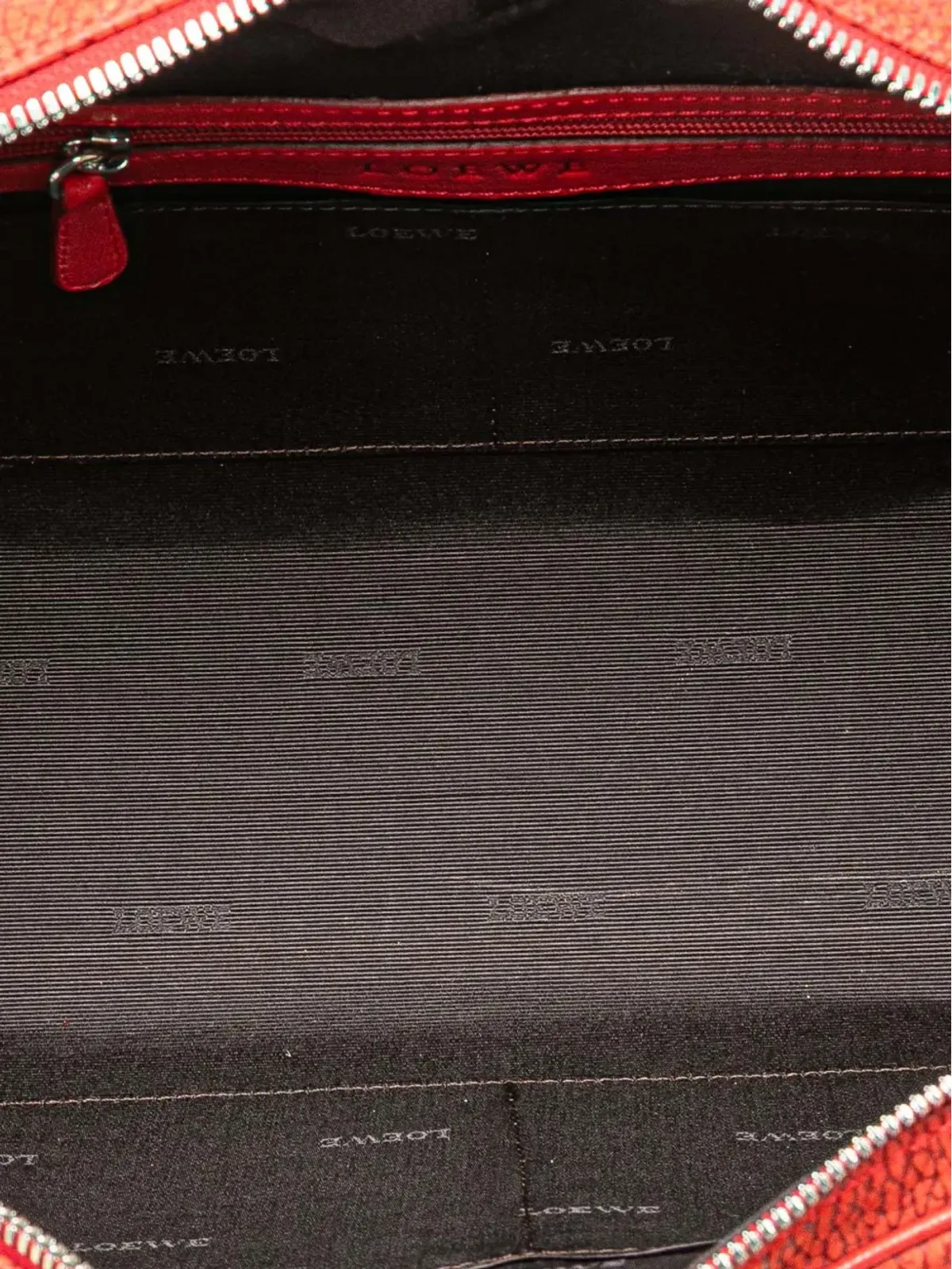 Loewe ビンテージ ヌバック Senda ハンドバッグ - 画像5