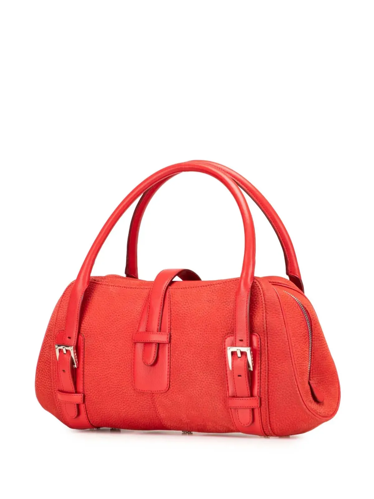 Loewe ビンテージ ヌバック Senda ハンドバッグ - 画像3