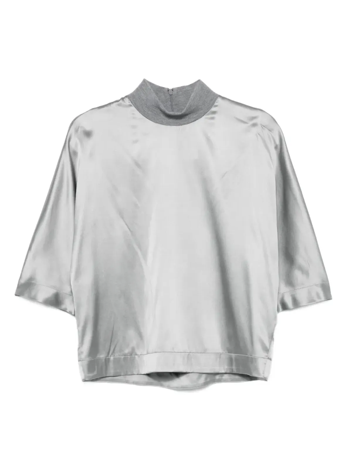 Peserico モックネックTシャツ - 画像1