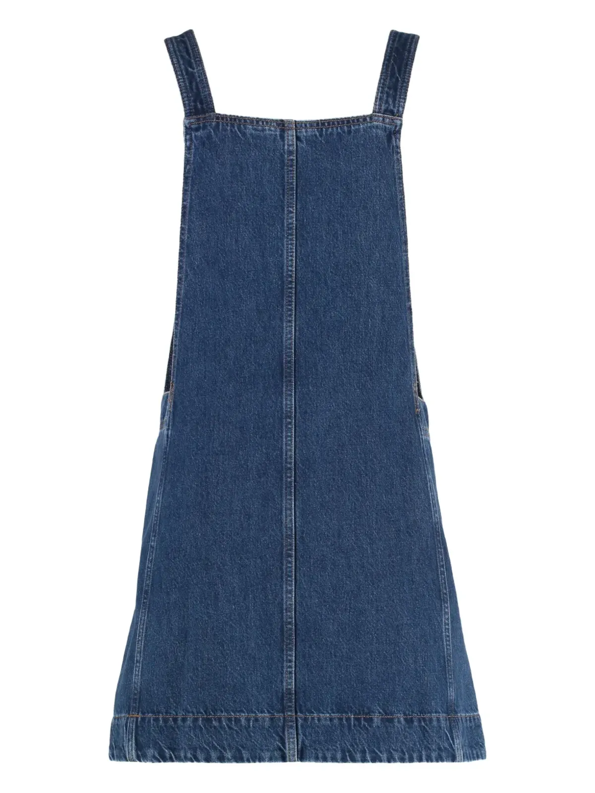 7 For All Mankind 調節可能なストラップデニムドレス - 画像2