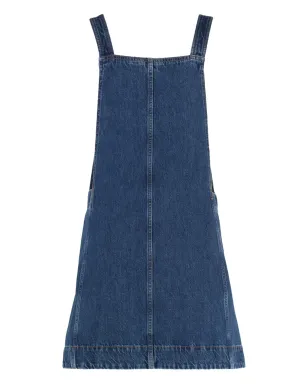 7 For All Mankind 調節可能なストラップデニムドレス - サムネイル4