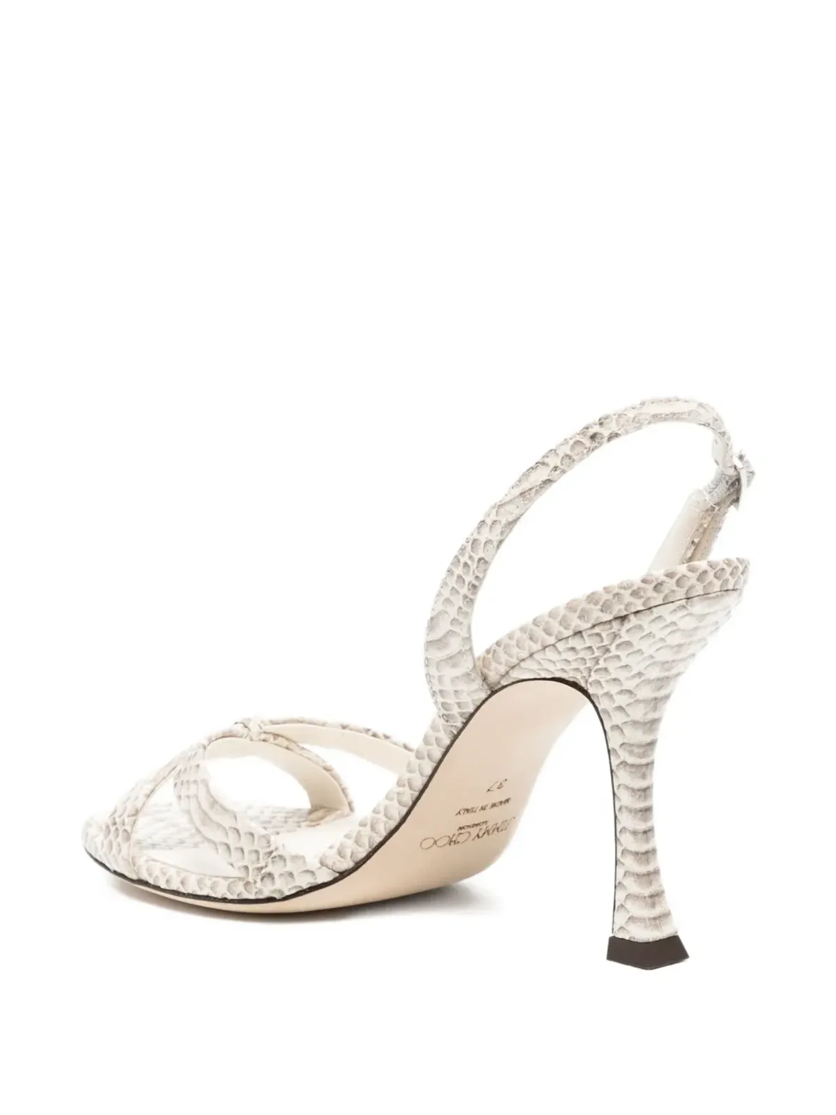 Jimmy Choo レザーサンダル - 画像3