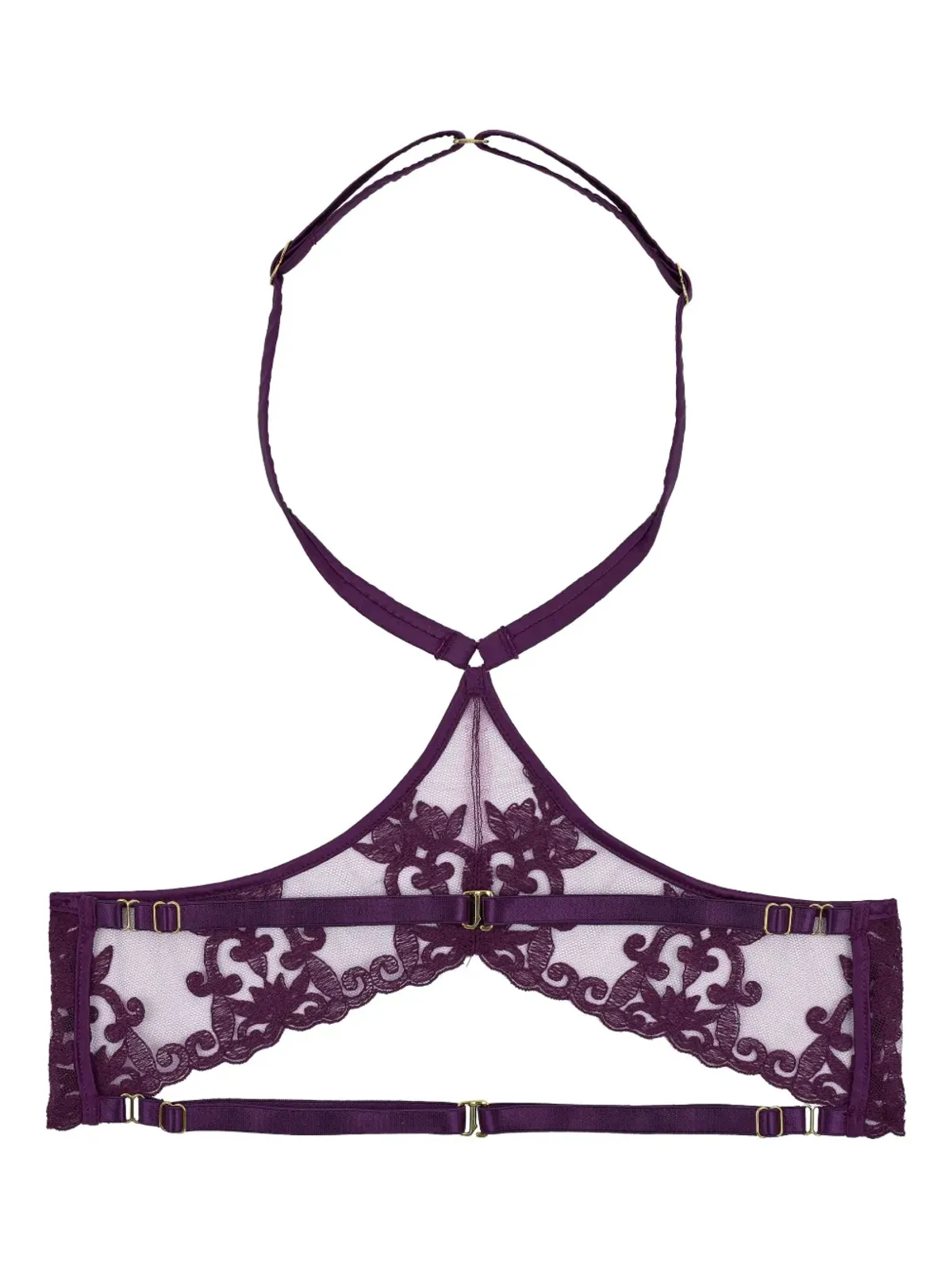 Fleur Of England 刺繍ハーネス - Purple - 画像2