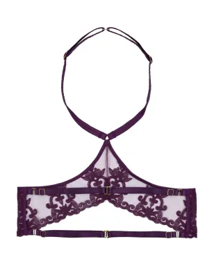 Fleur Of England 刺繍ハーネス - Purple - サムネイル2