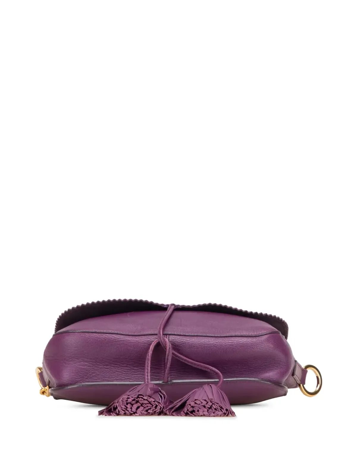 Loewe Pre-Owned ナッパ アナグラム タッセル クロスボディバッグ - 画像4