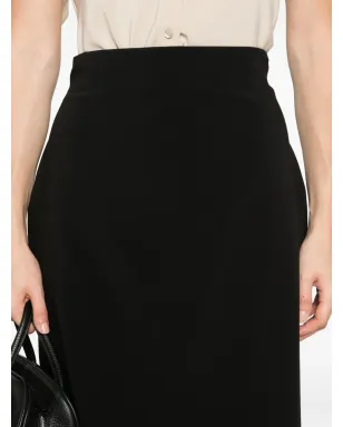 Alberta Ferretti ペンシル ウールブレンド スカート（ブラック） - サムネイル5