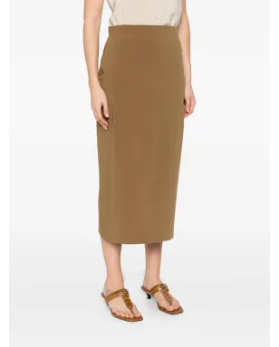 Alberta Ferretti ウールブレンド ペンシルスカート - サムネイル3