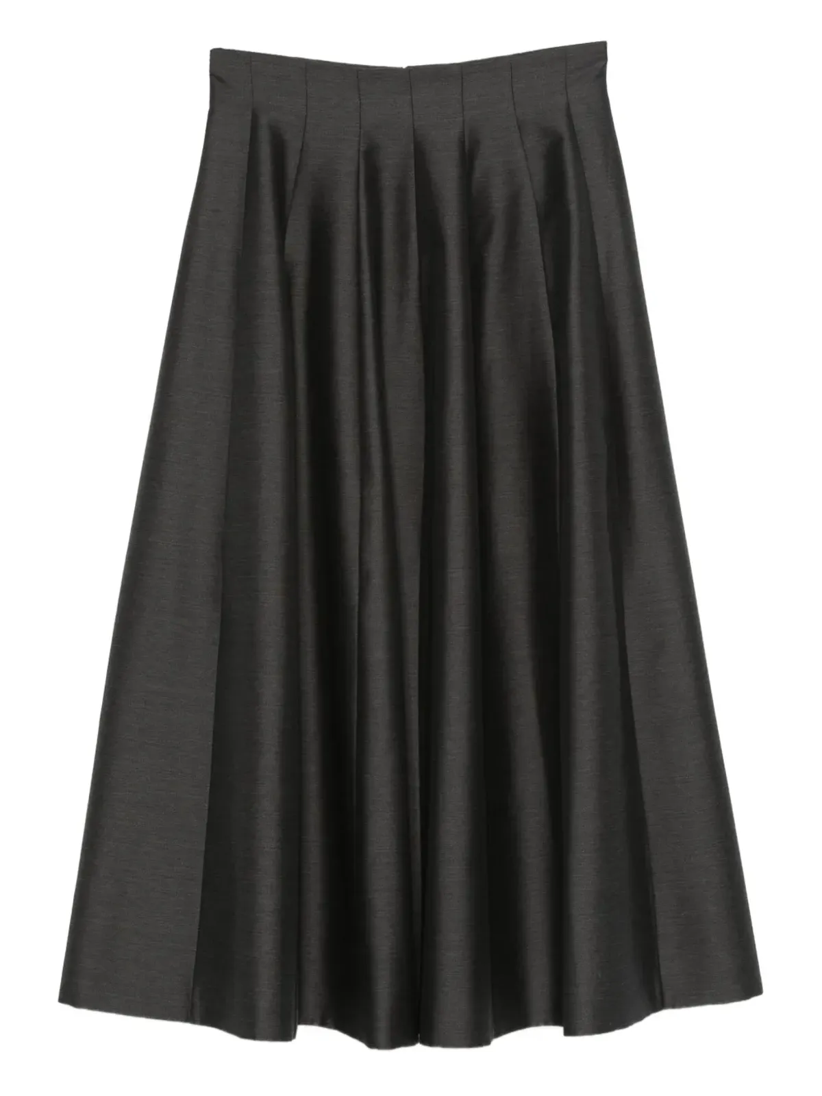 Alberta Ferretti プリーツミディスカート - 画像1