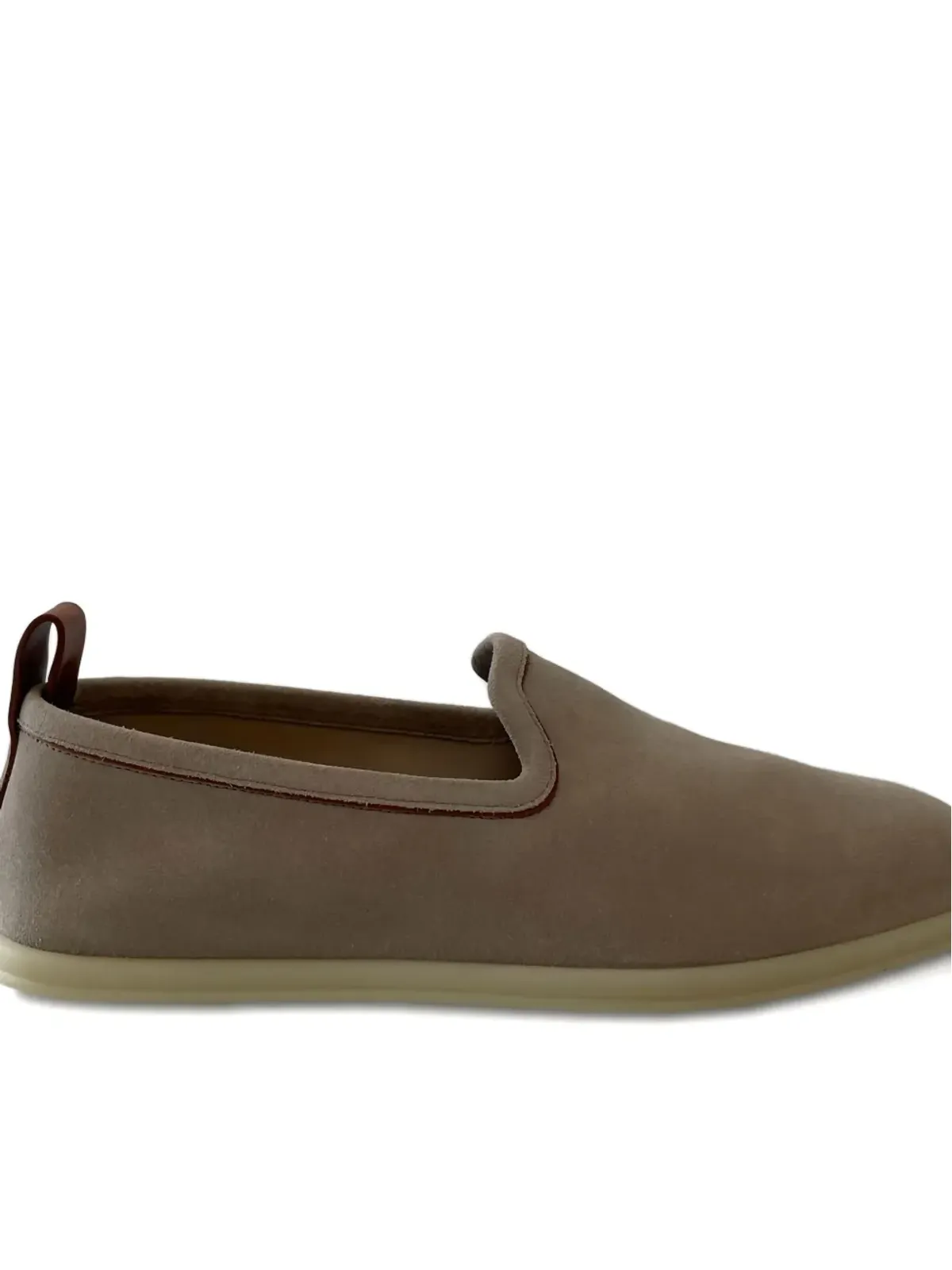Loro Piana ヴェニス スエードレザー スリップオン ローファー - ブラウン - 画像2