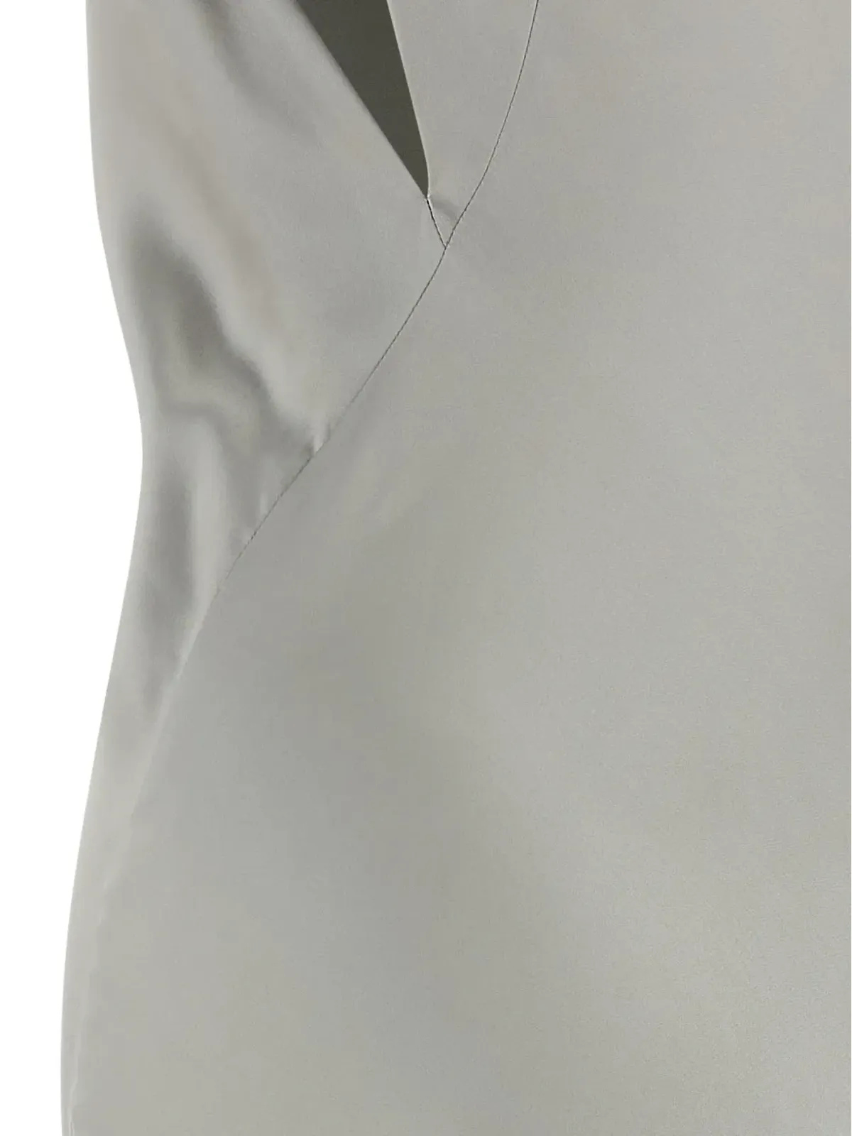 Alberta Ferretti カウルネック アシンメトリードレス - 画像3